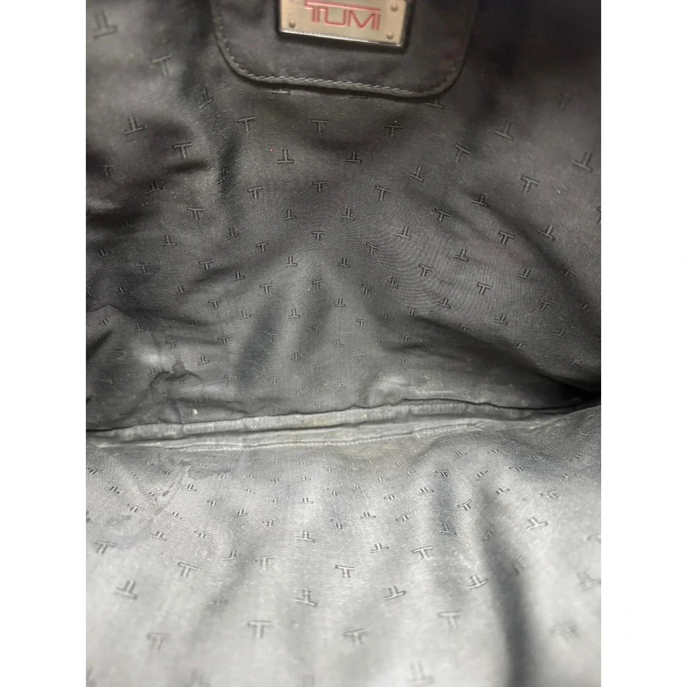 Tumi Nylon Laptop Briefcase Crossbody Messenger‎ Bag Black 26101D4